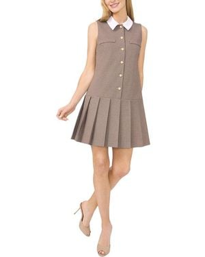 Cece Sleeveless Button Down - Natural