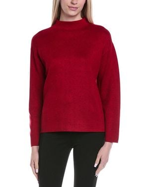 Jones New York Funnel Neck Jumper - Red