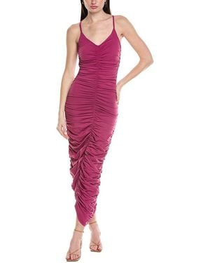 Susana Monaco String Centre Gathered Maxi Dress
