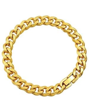 Stephen Oliver 18K Plated Italian Link Bracelet - Metallic