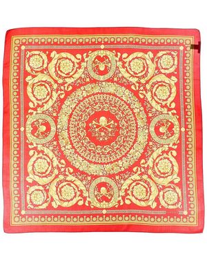 Versace Silk Scarf - Pink