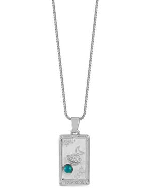 Sphera Milano Cz Necklace - White