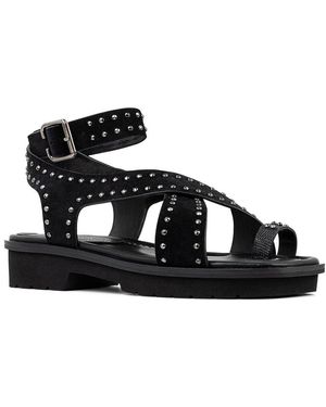 Donald J Pliner Thalita Leather Sandal - Black