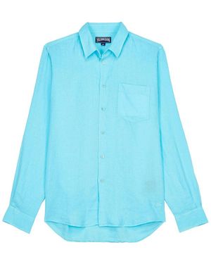 Vilebrequin Linen Shirt - Blue