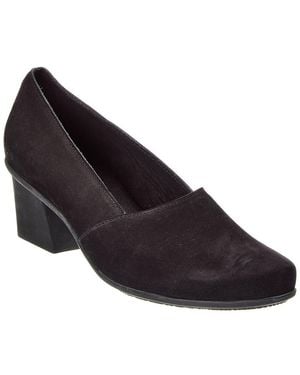 Arche Marbel Suede Pump - Black