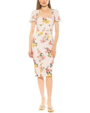 Alexia Admor Micaela Sheath Dress - White