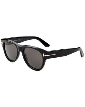 Tom Ford Burton-02 52Mm Sunglasses - Black