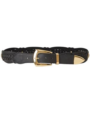 B-Low The Belt Jordana Mini Wrangler Leather Belt - Black