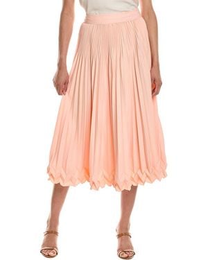 3.1 Phillip Lim Pleated Midi Skirt - Pink