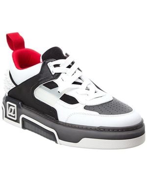 Christian Louboutin Astroloubi Leather & Mesh Trainer - White