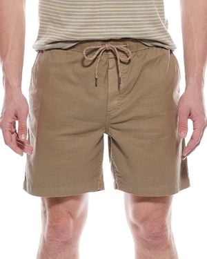 Faherty Essential Drawstring Short - Natural