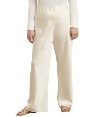 Vince Satin Bias Pant - Natural