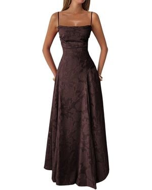 Adelin May Maxi Dress - Purple