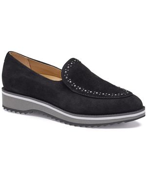 Johnston & Murphy Ulyssa Suede Loafer - Blue