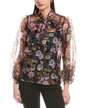 To My Lovers Sheer Blouse - Brown