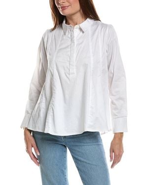 Gretchen Scott Seamed Top - White