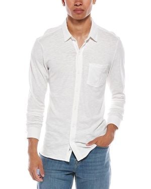 Vintage Summer Slub Shirt - White
