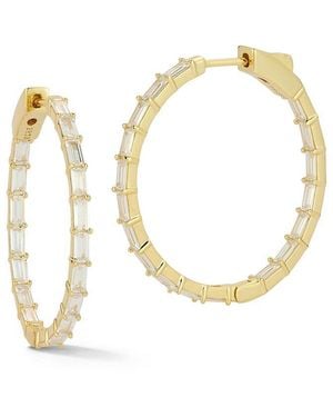 Glaze Jewelry 14K Over Cz Earrings - Metallic