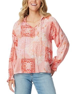 Roberta Roller Rabbit Maisie Patchwork Jay Top - Red