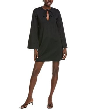 Susana Monaco Bell Keyhole Tie Dress - Black
