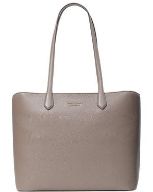 Kate Spade Veronica Large Leather Tote - Brown