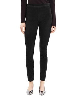 Theory Adbelle Suede Legging - Black