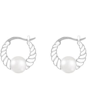 Splendid 8-8.5Mm Pearl Earrings - Multicolour