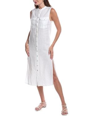 Nation Ltd Carina Linen Shirtdress - White