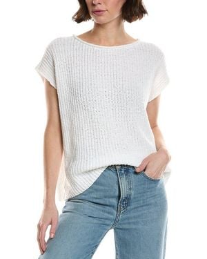 Eileen Fisher Ballet Neck Jumper - White