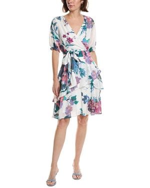 Tahari Mini Dress - Blue
