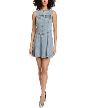 Amanda Uprichard Scorpio Mini Dress - Blue