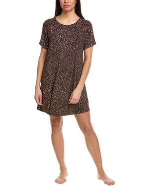 Kensie Short Sleep Shirt - Brown