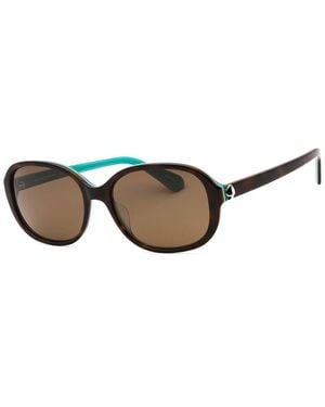 Kate Spade Izabella/G/S 55Mm Polarized Sunglasses - Multicolour