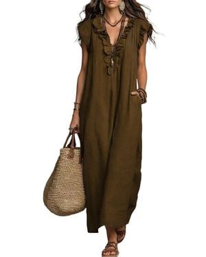 ENJOY PETRA Olivia Taylor Jumpsuit - Brown