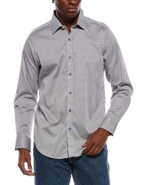 Robert Graham Caveda Woven Shirt - Blue