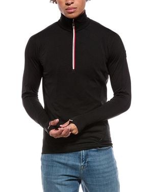 Moncler 1/2-Zip Pullover - Black