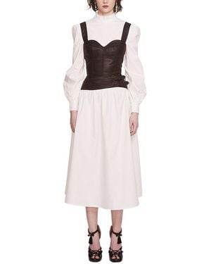 Marchesa Midi Dress - Pink