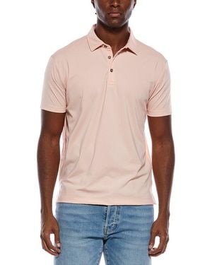 Vintage 1946 Pinweave Hybrid Stripe Polo Shirt - Blue