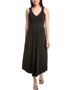 Nation Ltd Celine Midi Dress - Black