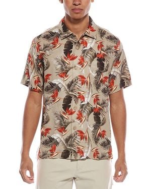 Tommy Bahama Paradiso Sands Silk Camp Shirt - Brown