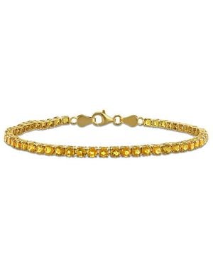 Rina Limor 4.08 Ct. Tw. Madeira Citrine Bracelet - Metallic