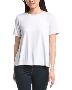 Eileen Fisher Solid T-Shirt - White