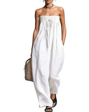 ENJOY PETRA Jumpsuit - White