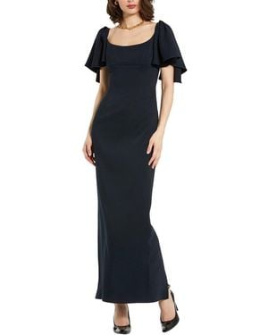 Mac Duggal Crepe Gown - Blue