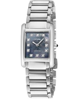 Gevril Regina Diamond Watch - Gray