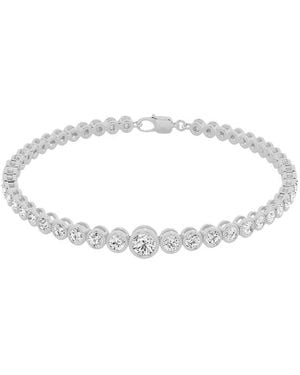 Lab Grown Diamonds 14K 2.00 Ct. Tw. Lab-Grown Diamond Bracelet - White