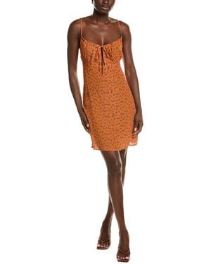 Chaser Brand Kinny Tank Mini Dress - Brown