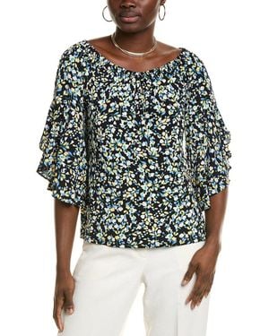 Vince Camuto Off-The-Shoulder Blouse - Green