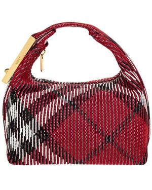 Burberry Peg Mini Duffel Bag - Red