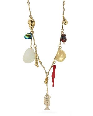 Sphera Milano Plated Necklace - Metallic